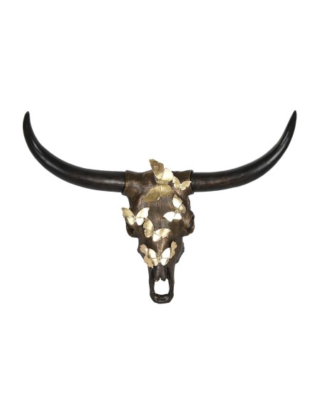 Figurine Décorative DKD Home Decor Doré Cuivre Résine (93 x 25 x 68 cm)