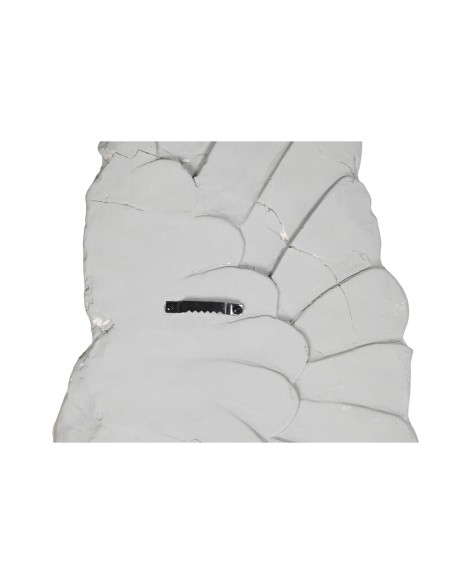 Décoration murale DKD Home Decor Gris Résine Ailes (62 x 8 x 106 cm)