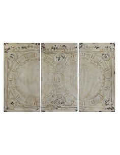 Décoration murale DKD Home Decor Beige Néoclassique 178 x 4 x 112 cm (3 Pièces)