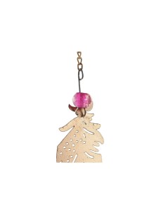 Figurine Décorative DKD Home Decor Doré Plumes 25 x 1 x 77 cm 2