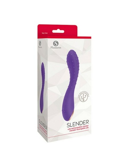 Vibrateur G-Spot S Pleasures Slender Pourpre