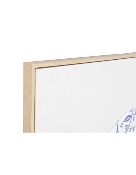 Cadre DKD Home Decor 80 x 4 x 120 cm Fleurs Scandinave (2 Unités)