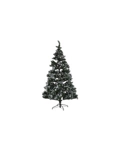 Sapin de Noël DKD Home Decor Lumière LED Vert Métal Polyéthylène 130 x 130 x 218 cm