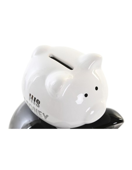 Tirelire DKD Home Decor Dolomite Enfant Moderne Cochon 15 x 13 x 21 cm