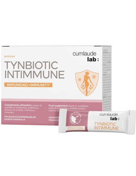 Supplément Alimentaire Cumlaude Lab TYNBIOTIC INTIMMUNE (x28)