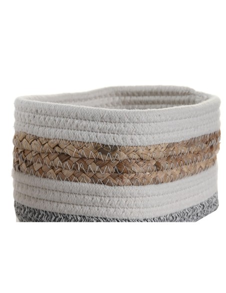 Boîte Décorative DKD Home Decor Fibre naturelle 33 x 23 x 13 cm