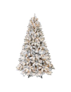 Sapin de Noël DKD Home Decor 150 cm Métal PE Enneigé