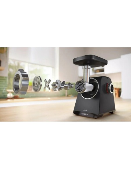 Hachoir BOSCH MFWS440B Noir Argenté Plastique 1900 W 2,5 Kg/min
