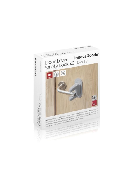 Verrou de Sécurité pour Portes Dlooky InnovaGoods 2 Unités