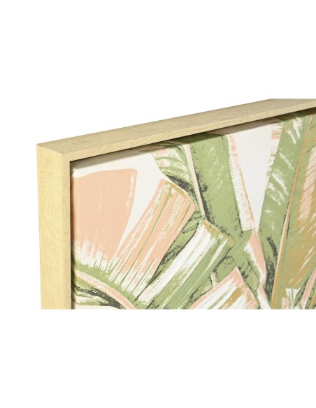 Cadre DKD Home Decor 84 x 4,5 x 123 cm Palmiers Tropical (2 Unités)