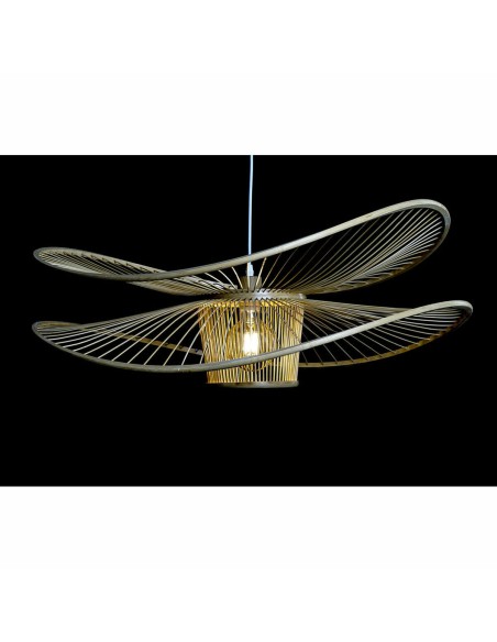 Suspension DKD Home Decor Naturel Bambou 50 W 80 x 80 x 29 cm