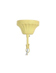 Suspension DKD Home Decor Jaune Marron Métal Bois MDF 40 W 50 x 50 x 73 cm 2