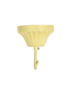 Suspension DKD Home Decor Métal Marron Jaune 50 W Bois MDF (35 x 35 x 95 cm) 2