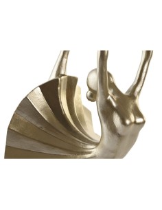 Figurine Décorative DKD Home Decor Noir Doré Résine Moderne (20 x 16 x 33,5 cm) 2