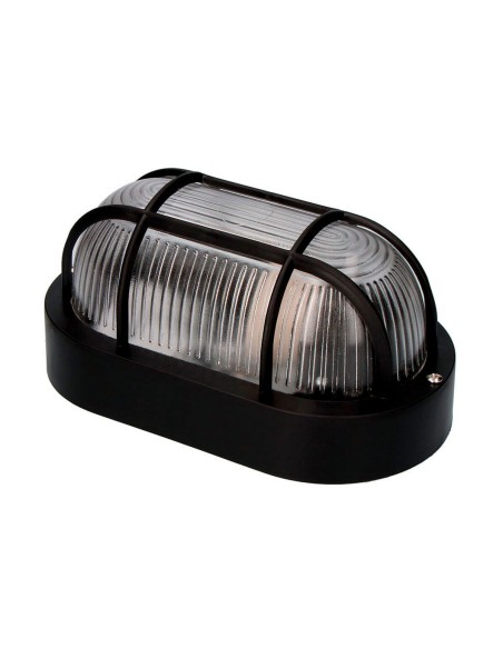 Applique Murale EDM 34351 Tarragona Noir Plastique 40 W E27