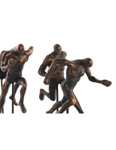 Figurine Décorative DKD Home Decor Métal Cuivre Résine Moderne (43 x 11,5 x 19 cm) 2
