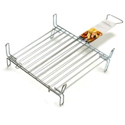 Grill Double 35 x 35 cm Acier zingué (5 Unités) 2