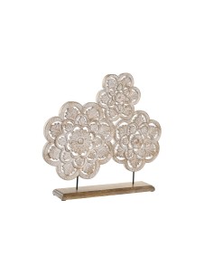 Figurine Décorative DKD Home Decor 50 x 9 x 45 cm Blanc
