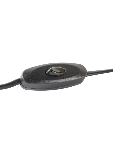 Lampe de bureau DKD Home Decor Rose Doré Métal Fer 50 W (37 x 21 x 52 cm)