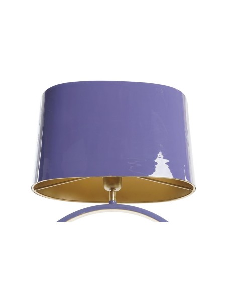 Lampe de bureau DKD Home Decor Bleu Fer 50 W (41 x 20 x 71 cm)