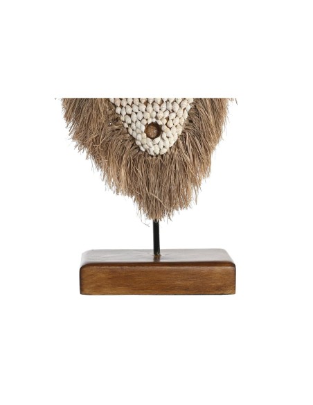 Figurine Décorative DKD Home Decor Naturel Masque Fibre (30 x 10,5 x 53 cm)