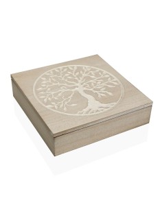 Boîte Décorative Versa Bois Arbre