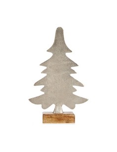 Sapin de Noël 6 x 25,5 x 16 cm Argenté Métal