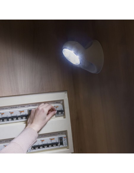 Lampe LED avec Capteur de Mouvement Lumact 360º InnovaGoods