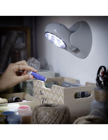 Lampe LED avec Capteur de Mouvement Lumact 360º InnovaGoods