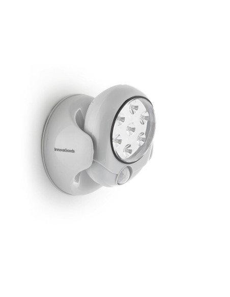 Lampe LED avec Capteur de Mouvement Lumact 360º InnovaGoods