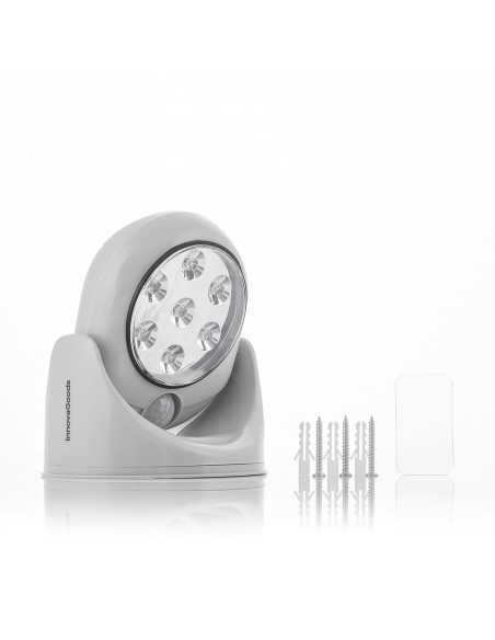 Lampe LED avec Capteur de Mouvement Lumact 360º InnovaGoods