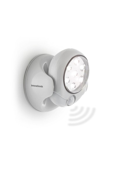 Lampe LED avec Capteur de Mouvement Lumact 360º InnovaGoods