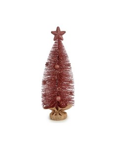 Arbre de Noël avec Étoile Krist+ FG20-19WS072 Rose 13 x 41 x 13 cm