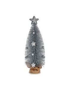 Arbre de Noël avec Étoile Argenté 13 x 41 x 13 cm