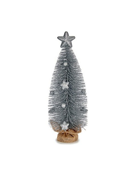 Arbre de Noël avec Étoile Argenté 13 x 41 x 13 cm