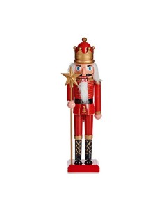 Figurine Décorative Rouge Casse-Noisette 21,5 x 81 x 16 cm Plastique