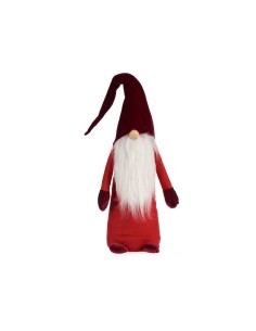 Figurine Décorative Krist+ D120-038F/6 Blanc Rouge Gnome 20 x 100 x 25 cm