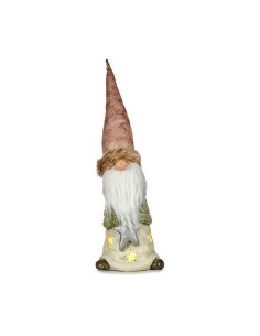 Figurine Décorative Lumière Étoile Lutin 17 x 65 x 20 cm Gris Résine