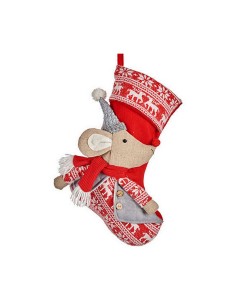 Chaussette de Noël Krist+ FG03-RG1119A Souris