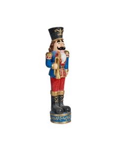 Figurine Décorative Bleu Casse-Noisette 15 x 65,5 x 21,5 cm Céramique