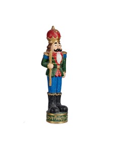 Figurine Décorative Vert Casse-Noisette 15 x 66,5 x 20 cm Polyrésine