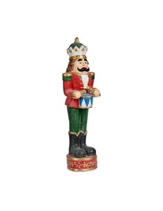 Figurine Décorative Rouge Polyrésine Casse-Noisette 15 x 65,5 x 20 cm