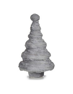 Sapin de Noël Polaire Gris 22 x 37,5 x 22 cm