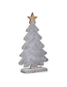 Sapin de Noël Étoile Polaire 21 x 36 x 7 cm Gris