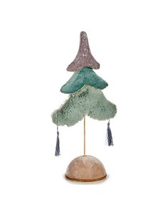 Sapin de Noël Krist+ 19A5906-M-2 Multicouleur Argenté Bois 12 x 43 x 22 cm