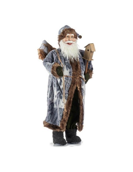 Père Noël 36 x 93 x 37 cm Gris Bois Marron Vert Plastique