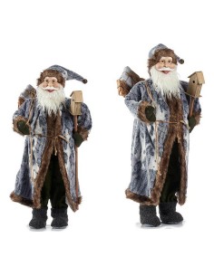 Père Noël 36 x 93 x 37 cm Gris Bois Marron Vert Plastique 2