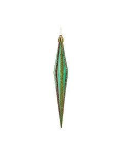 Décorations de Noël Krist+ 00901 Rouge Vert Doré 3 x 8,5 x 19 cm Allongé