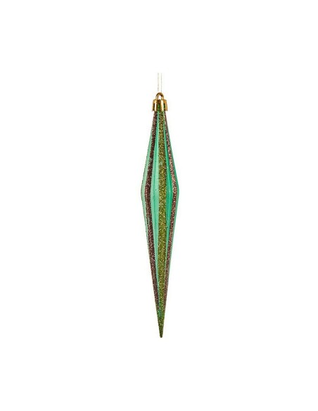 Décorations de Noël Krist+ 00901 Rouge Vert Doré 3 x 8,5 x 19 cm Allongé