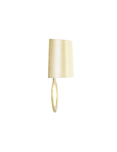 Applique DKD Home Decor Doré Polyester Aluminium 220 V 50 W Moderne (36 x 16 x 60 cm) 2